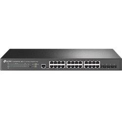 TP-Link TL-SG3428XPP-M2 switch Gestionado L2+ 2.5G Ethernet (100/1000/2500) Energía sobre Ethernet (PoE) 1U Negro