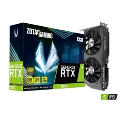 VGA ZOTAC RTX 3050 ECO,NV,RTX3050,GDDR6,8GB,128BIT,HDMI+3DP,2 VENTILADORES (ZT-A30500K-10M)