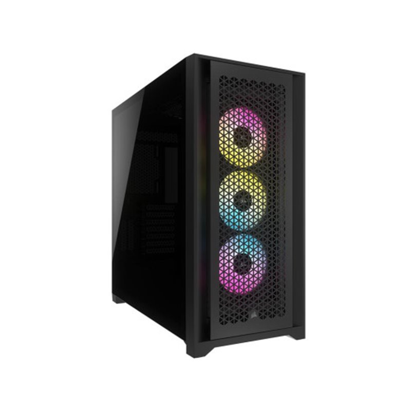 CAJA CORSAIR ICUE 5000D RGB AIRFLOW CRISTAL TEMPLADO NEGRA CC-9011242-WW