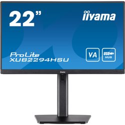 iiyama ProLite XUB2294HSU-B2 pantalla para PC 54,6 cm (21.5") 1920 x 1080 Pixeles Full HD LCD Negro