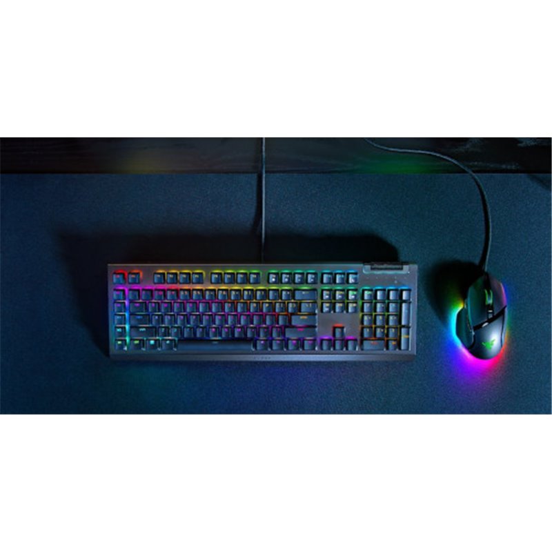 TECLADO RAZER BLACKWIDOW V4 X YELLOW SWITCH (ESPAÑOL) (RZ03-04702800-R311)