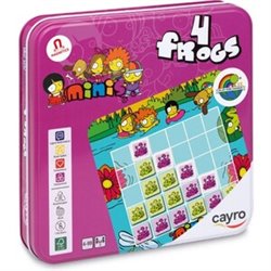 JUEGO 4 FROGS MINIS CAJA METAL