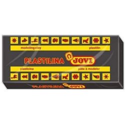 CAJA 15 PASTILLAS PLASTILINA 150 G - NEGRO JOVI 7115