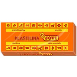 CAJA 15 PASTILLAS PLASTILINA 150 G - NARANJA JOVI 7104