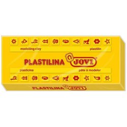 CAJA 15 PASTILLAS PLASTILINA 150 G - AMARILLO OSCURO JOVI 7103