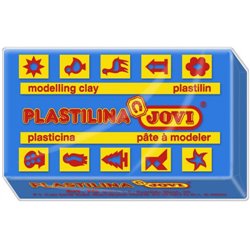 CAJA 30 PASTILLAS PLASTILINA 50 G - AZUL OSCURO JOVI 7013