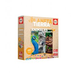 JUEGO PLANETA TIERRA - ANIMALES CAMPEONES EDUCA BORRAS 18708