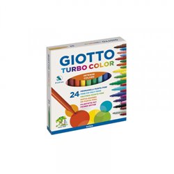 ESTUCHE 24 ROTULADORES TURBO COLOR GIOTTO F417000