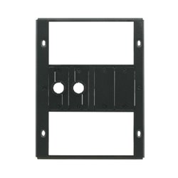 KRAMER PLACA DE INSERCION TBUS-1A CON ESPACIO PARA 4 ALIMENTACION 220VCA, 2 PASA CABLES, 2 WALL PLATE DE INSERCION SIMPLES (T1AF