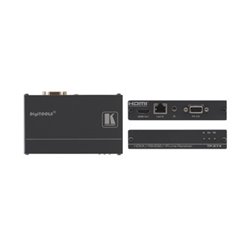 Kramer Electronics TP-574 extensor audio/video Receptor AV Negro