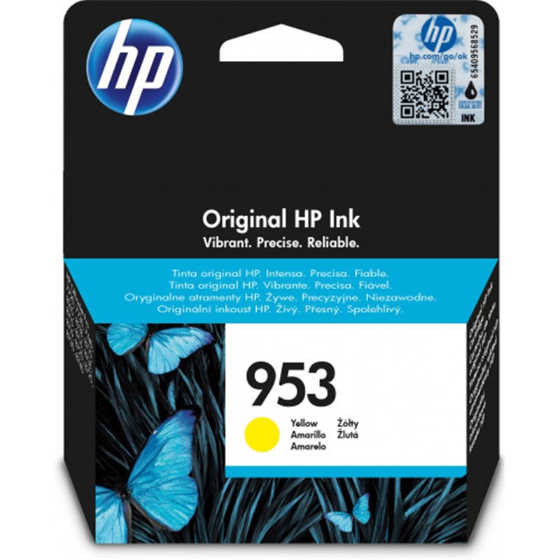 HP 953 CARTUCHO DE TINTA HP953 AMARILLO (F6U14AE)