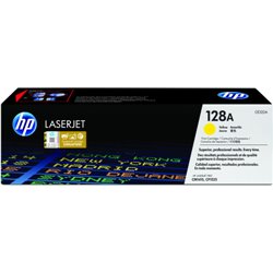 HP 128A TONER HP128A AMARILLO (CE322A)