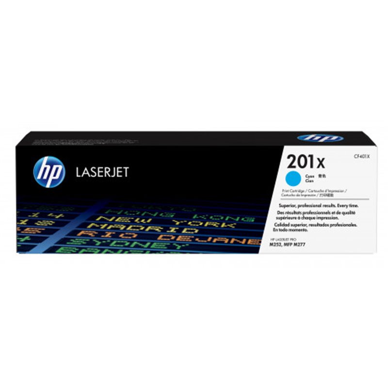 HP 201X TONER HP201X CIAN (CF401X)