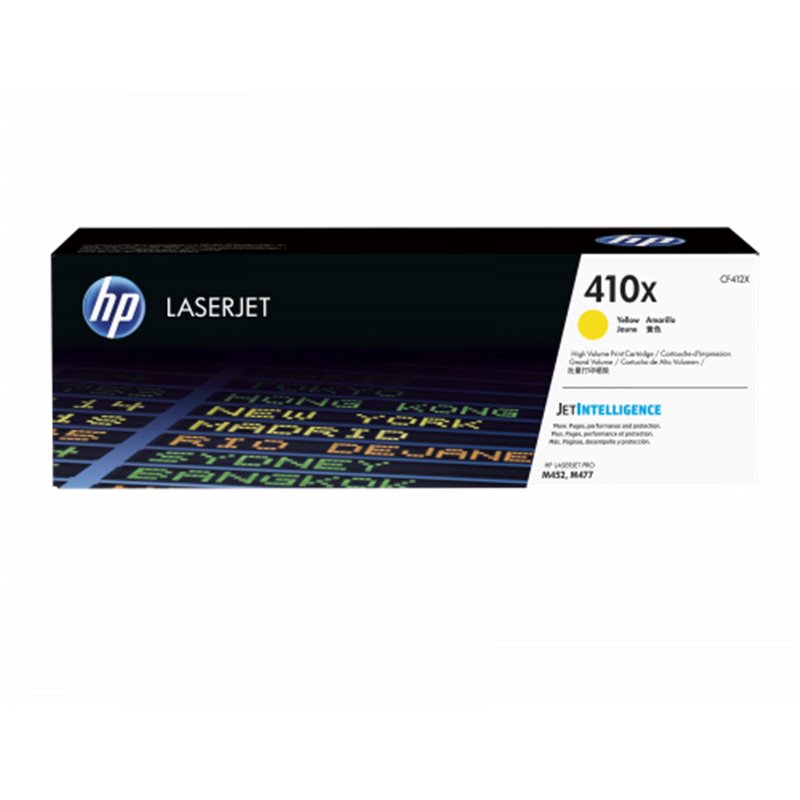 HP 410X TONER HP410X AMARILLO (CF412X)