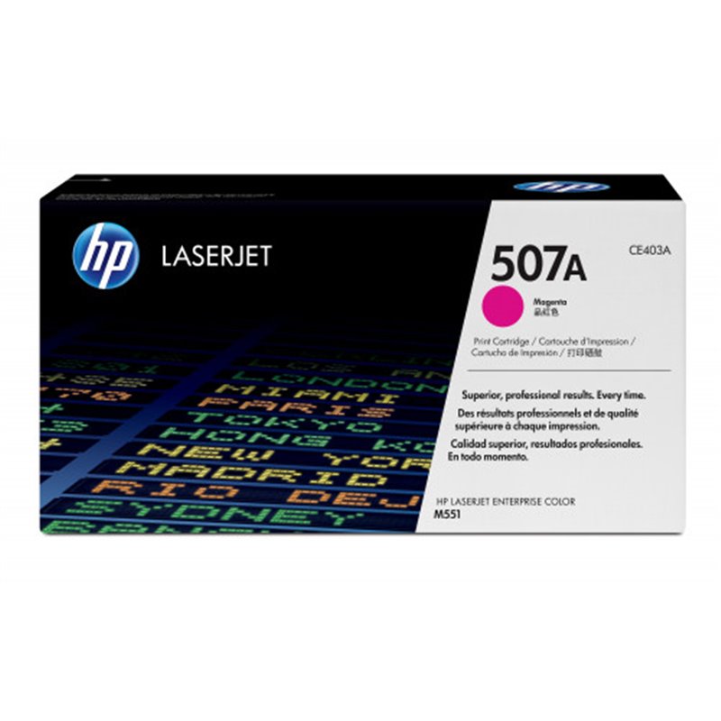 HP 507A TONER HP507A MAGENTA (CE403A)