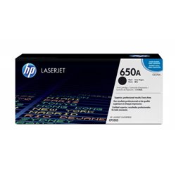 HP 650A TONER HP650A NEGRO (CE270A)