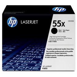 HP 55X TONER HP55X NEGRO (CE255X)