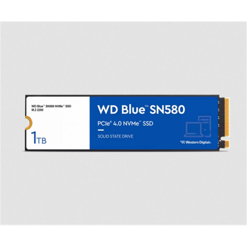 Western Digital Blue SN580 M.2 1 TB PCI Express 4.0 TLC NVMe