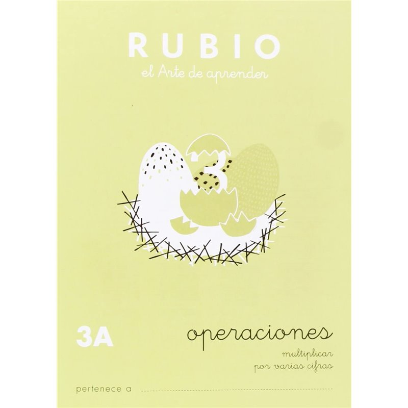 CUADERNO RUBIO OPERACIONES 3A