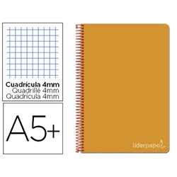 CUADERNO A5 ESPIRAL 80H 75GR