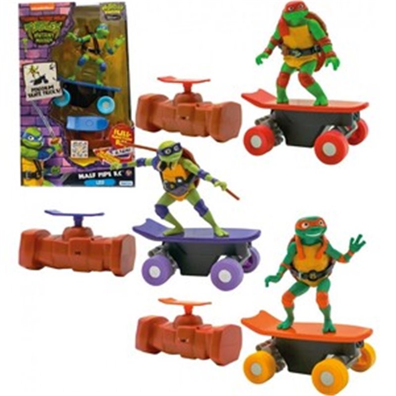 HALF PIPE SKATER TORTUGAS NINJA R/C