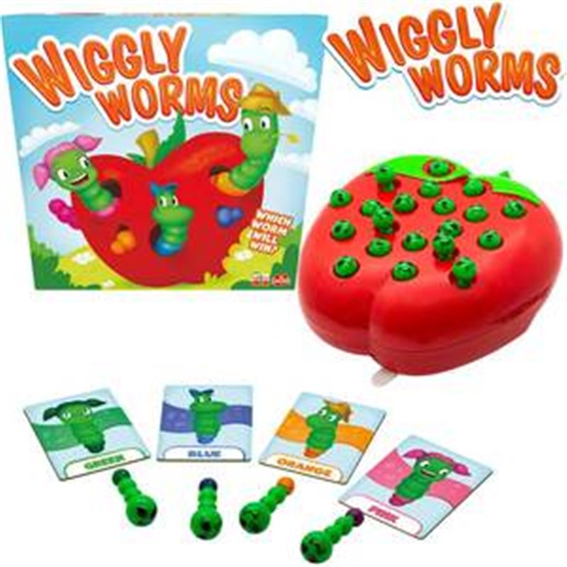 JUEGO WIGGLY WORMS