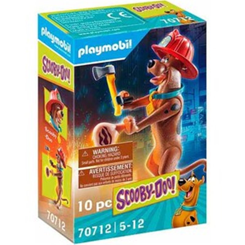 SCOOBY-DOO! BOMBERO PLAYMOBIL