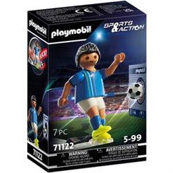 JUGADOR FUTBOL ITALIA PLAYMOBIL