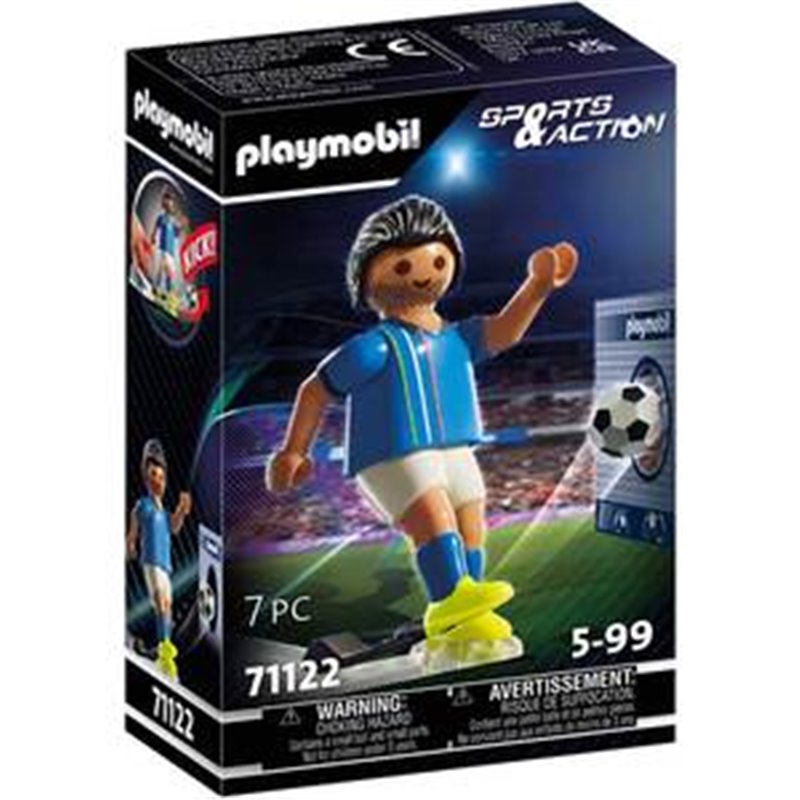 JUGADOR FUTBOL ITALIA PLAYMOBIL