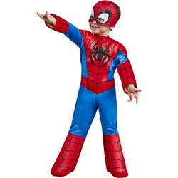 DISFRAZ SPIDEY MARVEL 2-3 AÑOS