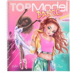 CUADERNO PARA COLOREAR TOP MODEL