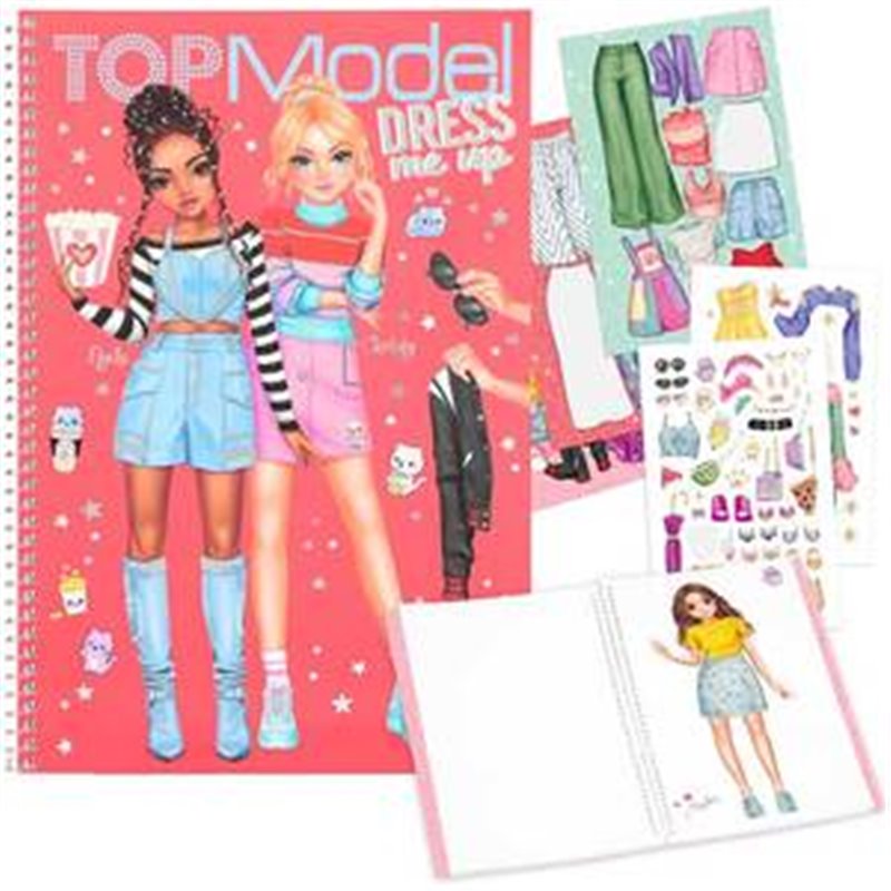 CUADERNO DRESS ME UP TOPMODEL