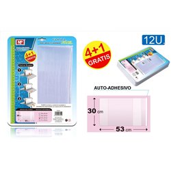 FORRO AJUSTABLE  LIBROS  30x53 cm  - 5 UND