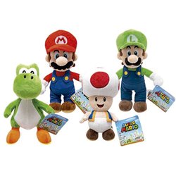 Peluche Super Mario Bros 20cm surtido