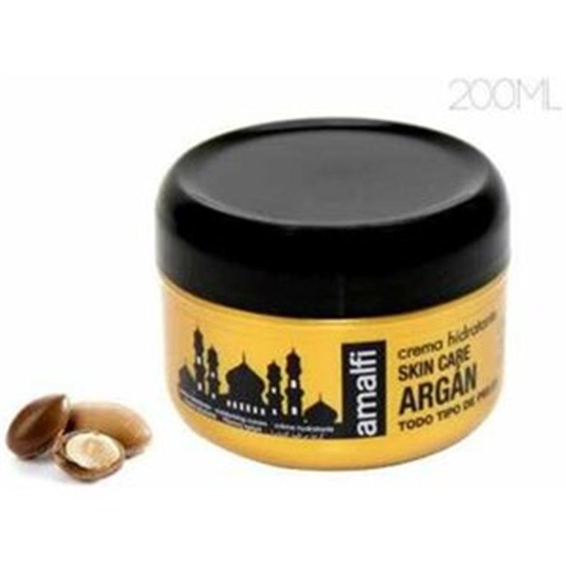 CREMA HIDRATANTE TARRO ARGAN 200ML CUERPO MANOS Y ROSTRO