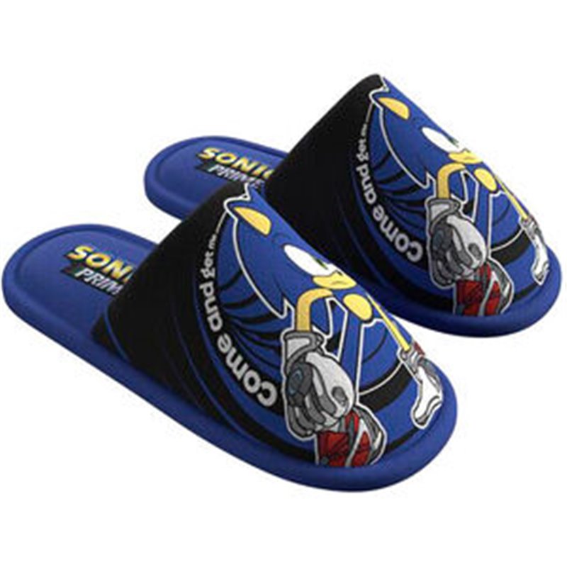 PANTUFLAS SONIC THE HEDGEHOG ADULTO 40/41