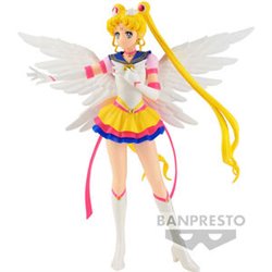 FIGURA ETERNAL SAILOR MOON GLITTER & GLAMOURS PRETTY GUARDIAN SAILOR MOON COSMOS THE MOVIE 23CM