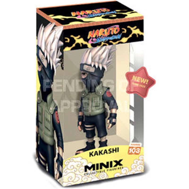 FIGURA MINIX KAKASHI - NARUTO SHIPPUDEN 12CM