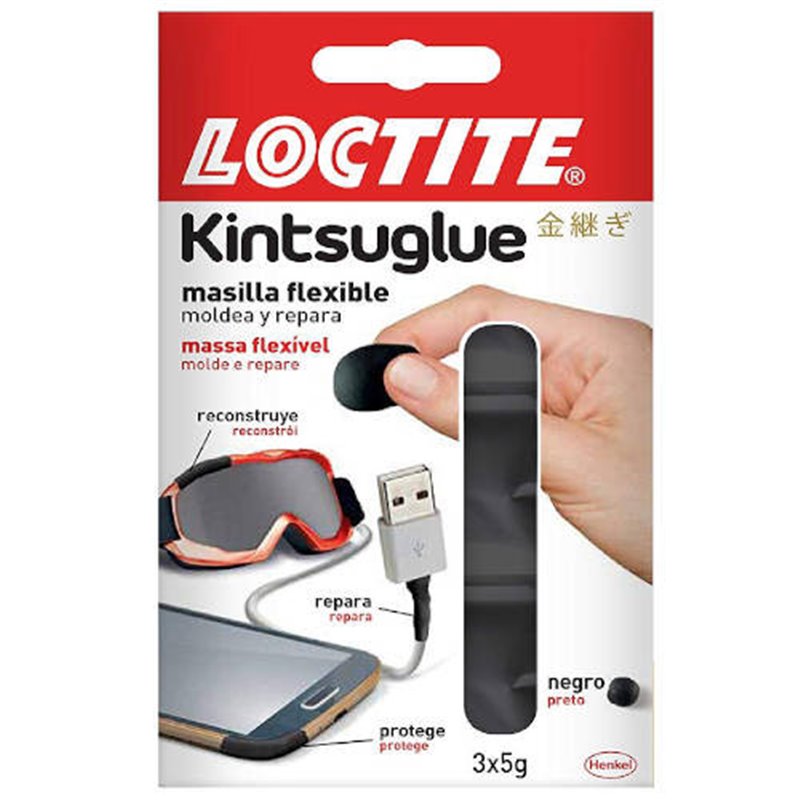 MASILLA FLEXIBLE KINTSUGLUE 3 X 5GR. LOCTITE 2239175