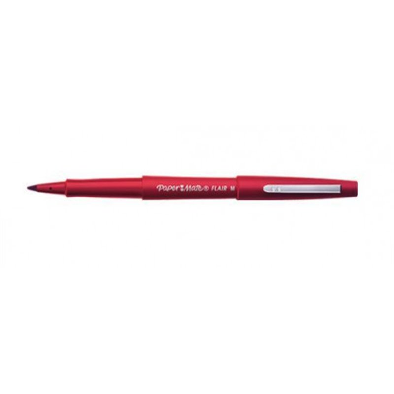 ROTULADOR FLAIR PUNTA FIBRA NYLON ROJO PAPERMATE S0190993