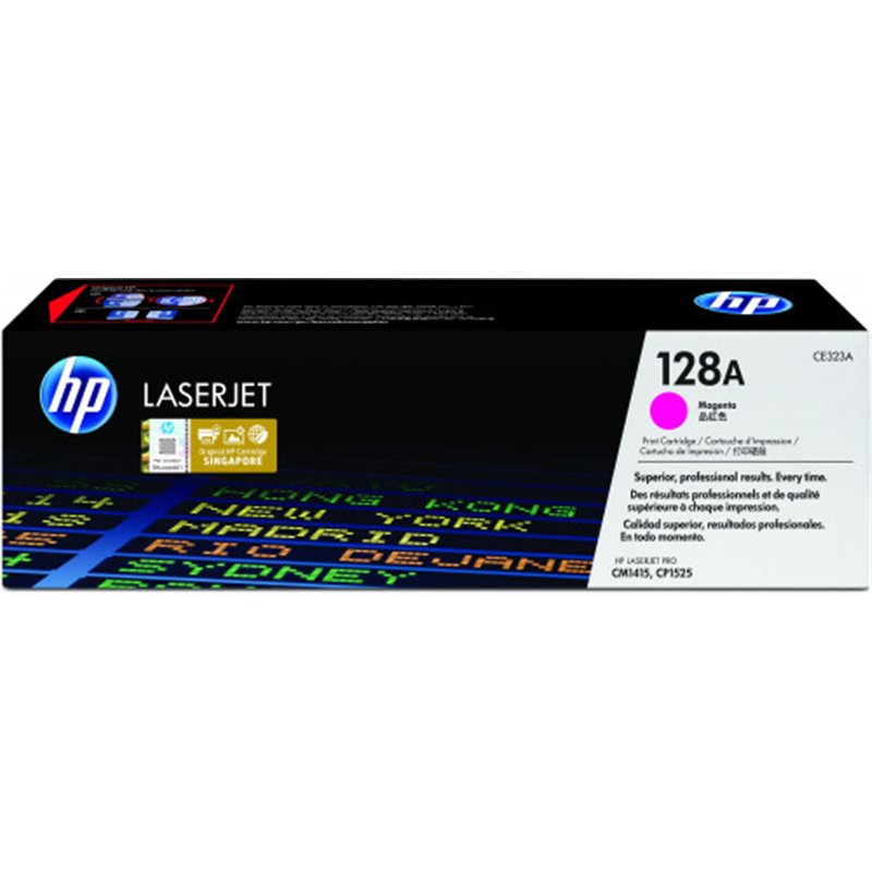 HP 128A TONER HP128A MAGENTA (CE323A)