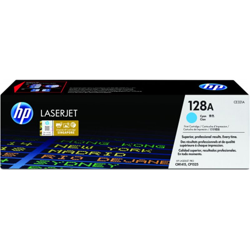 HP 128A TONER HP128A CIAN (CE321A)