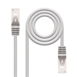 Nanocable 3m Cat6e cable de red Gris F/UTP (FTP)