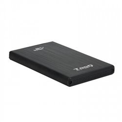 TooQ TQE-2522B caja para disco duro externo Caja de disco duro (HDD) Negro 2.5"