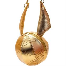 BOLSO BANDOLERA SNITCH DORADA HARRY POTTER LOUNGEFLY