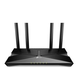 TP-Link AX1800 router inalámbrico Gigabit Ethernet Doble banda (2,4 GHz / 5 GHz) Negro