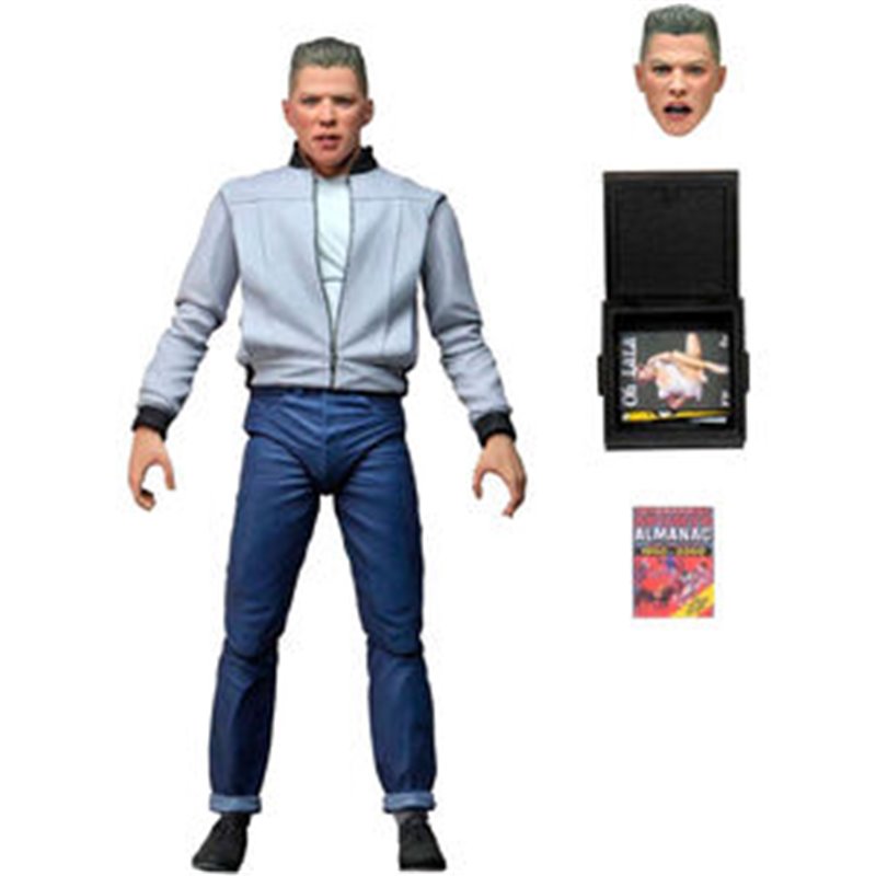 FIGURA ARTICULADA ULTIMATE BIFF TANNEN REGRESO AL FUTURO 18CM