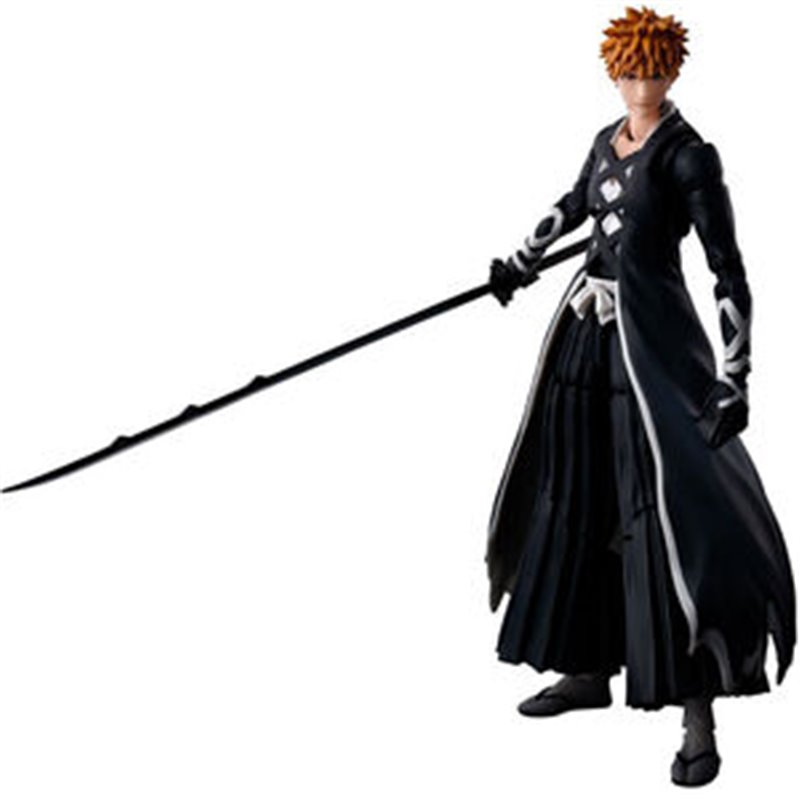 FIGURA SH FIGUARTS ICHIGO KUROSAKI BANKAI TENSAZANGETSU BLEACH 15CM