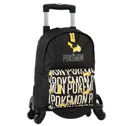 Mochila Pikachu Pokemon + Carro Toybags 41cm