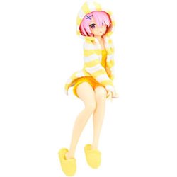 FIGURA NOODLE STOPPER RAM ROOM WEAR YELLOW COLOR RE:ZERO 14CM